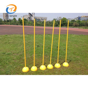 <span class=keywords><strong>Poteaux</strong></span> d'agilité en plastique pour le football, <span class=keywords><strong>poteaux</strong></span> d'entraînement et <span class=keywords><strong>poteaux</strong></span> pliables pour l'entraînement au football - Product Image 2
