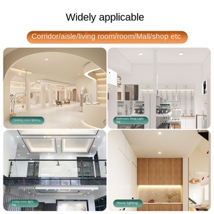 Thiết kế nội thất tùy biến Vòng bảng điều chỉnh thay đổi độ sáng xuống ánh sáng đa màu nhôm trong nhà Spotlight 5 Wát 2.5inch <span class=keywords><strong>Led</strong></span> Downlight - Product Image 5