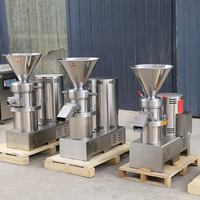 Automatische notenboterpasta verwerkingsmachine voor pinda's, sesam en andere noten, maalt fruit, groenten, water en motoronderdelen.