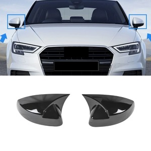 ฝาครอบกระจกมองข้างรถยนต์ ป้องกันรอยขีดข่วน สำหรับ Audi A3 S3 2014-2020 ชุดแต่งรถยนต์ อุปกรณ์ตกแต่งรถยนต์ - Product Image 1