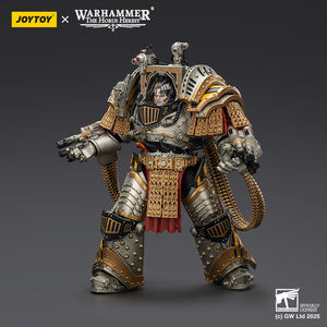 JOYTOY Pre-venta <span class=keywords><strong>Warhammer</strong></span> 'The Horus Heresy' Iron Warriors Perturabo Primarca DE LA LVth Legion 1/18 Figura DE ACCIÓN DE PVC para niños - Product Image 4