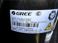 QXFS-F428zX450I Fabricant leader Compresseur rotatif à onduleur CC GREE pour climatiseur de pièce