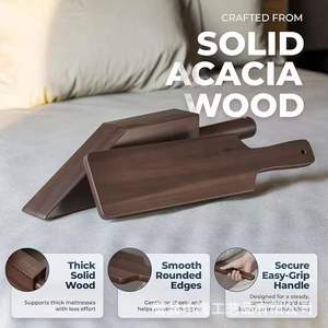 Lève-matelas en bois, lève-matelas pour hôtel, lisseur de draps domestique, outil auxiliaire, outil pour lisser les draps - Product Image 3