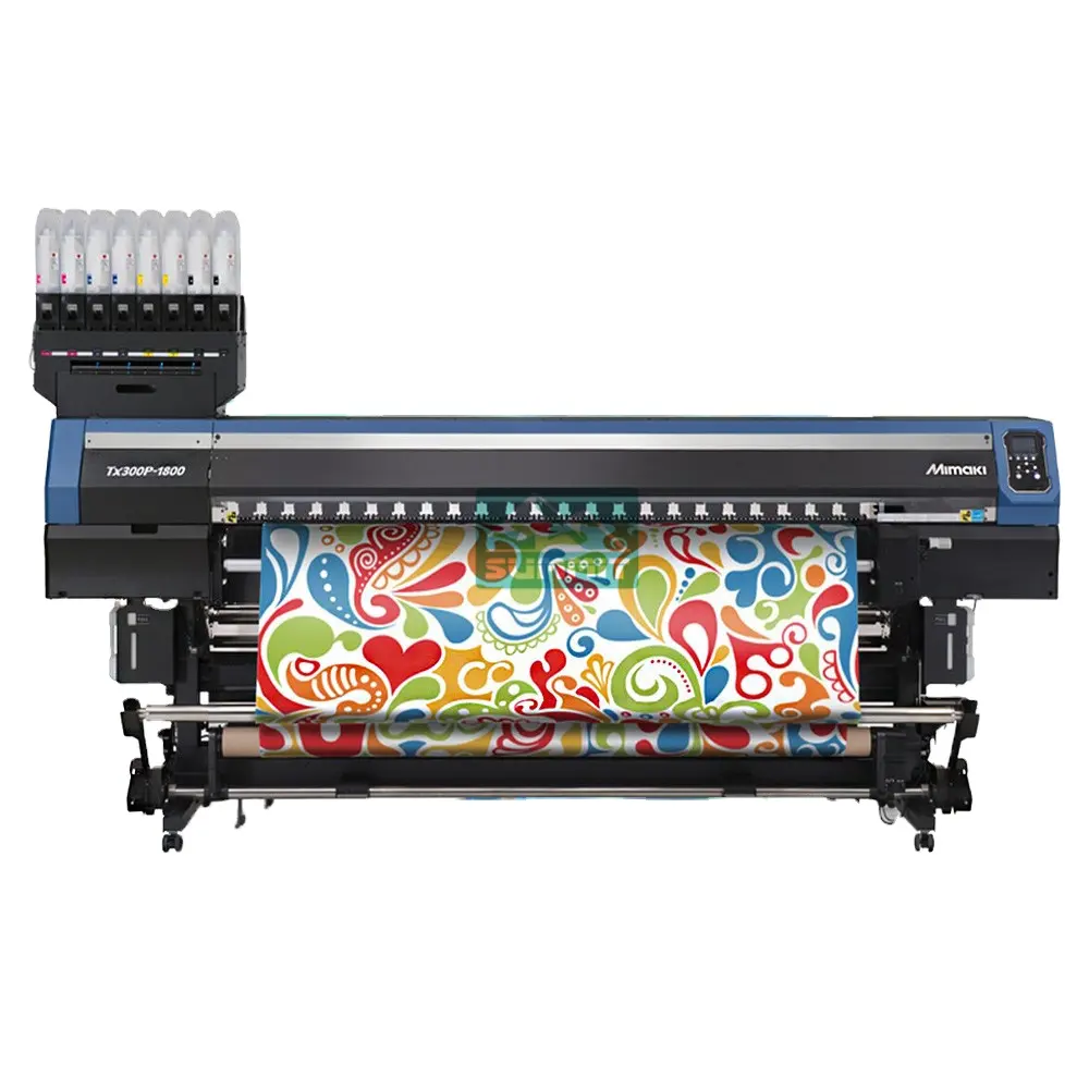 Mimaki-impresora de inyección de tinta de última generación, 1,8 m, TS300P-1800, para tela/material de algodón