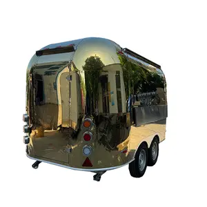 Food Fully Purchase Vending Fast Airstream Custom Chinese Cream Pizza Container With Bakery Equipment Food Trucks