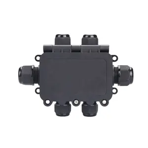 M2068 Outdoor Lighting Terminal Connection Cable Wire Connection Enclosure 5 Ways IP68 Waterproof Junction Box