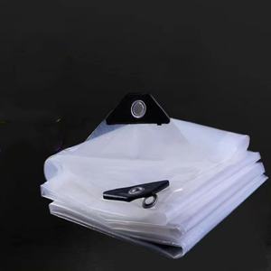 <span class=keywords><strong>Tissu</strong></span> de pluie transparent imperméable en plastique épaissi fenêtre balcon auvent plantes fleurs isolation extérieure grande chaîne - Product Image 4