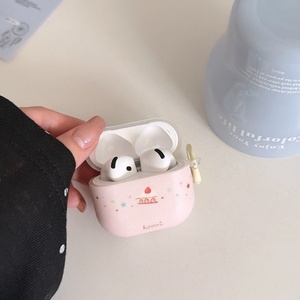 Nueva Funda Protectora para Auriculares <span class=keywords><strong>AirPods</strong></span> 1 <span class=keywords><strong>Pro</strong></span> Pro2 Pro3 4th, Diseño <span class=keywords><strong>Mini</strong></span> Cake en Bloques de Color Rosa y Blanco, Dulce y Linda - Product Image 5
