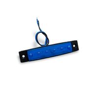 Feu de position latéral à 6 LED 12-24V pour camion, remorque, camping-car, bateau, bus, poids lourd – Feu de gabarit