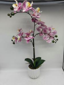 Orchidea Phalaenopsis artificiale per ghirlande e ghirlande primaverili - Product Image 5