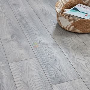 Revêtement de sol ondulé en bois blanc, noir résistant à l'eau, 3 bandes, <span class=keywords><strong>Ac5</strong></span> 12mm - Product Image 4