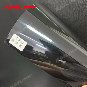 ฟิล์มป้องกันสีรถยนต์สำหรับซ่อมสีฟ้าน้ำทะเลสีดำเงากันรอยขีดข่วนไม่ซีด4-5yrs การรับประกัน - Product Image 1