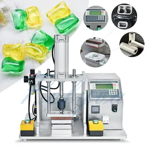 Polyva autre Machine d'emballage liquide/poudre, Machine de fabrication d'échantillon de dosettes de linge à échelle de laboratoire