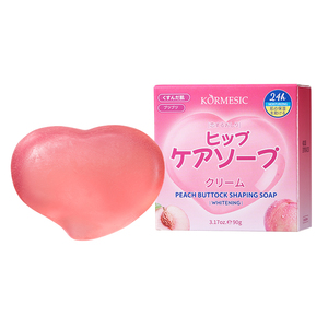 Savon de Bain KORMESIC Marque Privée OEM 90g Pêche pour le Remodelage et l'Éclaircissement des Fesses, Savon en Barre Moussant Riche, Éclaircissant Doux, Soin Intime - Product Image 1
