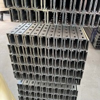 Industrie Chine Vente en gros Canal universel Acier Noir Fer C Type U Canal Acier Purlin Rail Prix Tailles