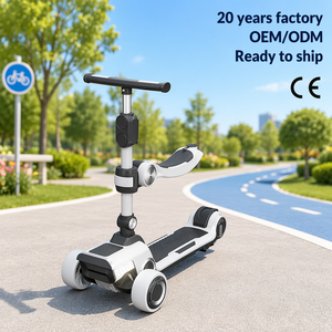 Scooter Eléctrico Recargable para Niños, con Asiento y Luces, para Niños y Niñas, Venta al Por Mayor Directa de Fábrica - Product Image 1