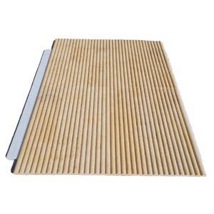 Mesa de comedor de pared estriada de travertino ligero, barra de encimera, decoración decorativa para el hogar, diseño de lujo, venta al por mayor de Turquía - Product Image 2