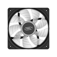 Ventilador de Caja DEEPCOOL Magic Blade 120 RGB, Refrigeración Líquida de Doble Puerto, Escape Eficiente para Computadora, Azul Blu-Ray, PC 3P Pequeño + 4P Grande