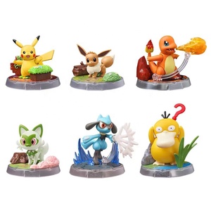 ฟิกเกอร์แท้ Funism F009 Pokemoned Prologue Adventure Mega <span class=keywords><strong>Scizor</strong></span> Mantis ของญี่ปุ่น ทำจาก PVC ของสะสม Pikachu ของแท้สำหรับทุกเพศ - Product Image 1