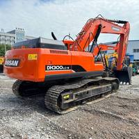 Machine d'occasion, excavatrice Doosan Dh300lc-9 d'origine, bon état, haute efficacité de travail, prix bas, à vendre