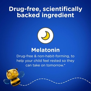 Suplemento de Melatonina para Niños - Apto para Niños, Sabor Natural a Uva, Ideal para los Mercados Norteamericano y Europeo - Product Image 2