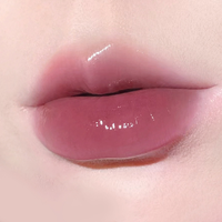 Lipstik Label pribadi lipstik alami beludru telanjang Matte Vegan berkilau baru dengan cermin rias kecantikan