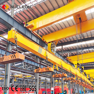 Heavy Duty <strong>Electromagnetic</strong> EOT <strong>Crane</strong> 15 Ton 20 Ton 32 Ton Double Girder Bridge <strong>Crane</strong> for Mining South Africa Nigeria Kenya - Product Image 6