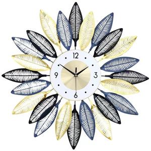Horloge murale en <span class=keywords><strong>fer</strong></span> forgé moderne minimaliste créative horloge décorative horloge murale - Product Image 1