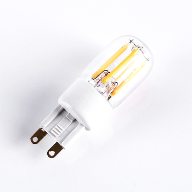 Lamp Light Source 2W G9 Glass LED Filament Lamp Bulb