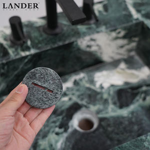 Lavabo de Mármol Verde Alpi Landerstone, Muebles de Baño con Piedra Natural, Lavabo de Mármol Verde - Product Image 5