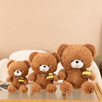 Pot de miel mignon ours en peluche en peluche-jouet en peluche de dessin animé pour enfants en peluche