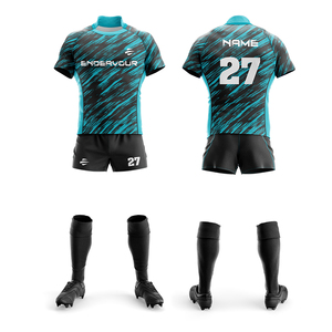 Camiseta de Rugby Sublimada de Alta Durabilidad, Absorbente de Humedad, para Jóvenes y Niños - Product Image 3