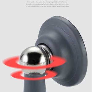 פלדת אל חלד עוצמתית בלתי נראית מגנטית בלתי נראית לדלת מגנטית עמידה בפני רוח שקטה נגד התנגשות דלת מגנט לדלתות חדר אמבטיה - Product Image 3