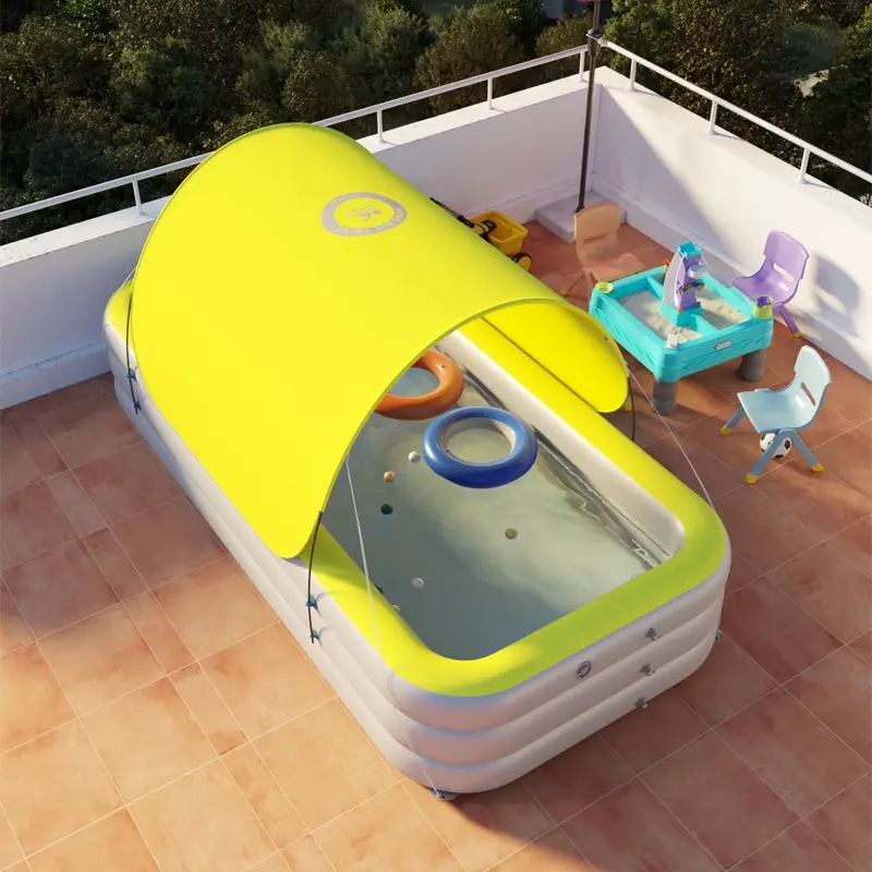 Jaune excluant le toboggan