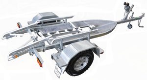 Hot Dip Galvanized Steel Adjustable Boat <strong>Trailer</strong>/marine <strong>Trailer</strong> <strong>Suits</strong> Boats up to 4.4-7.4m - Product Image 3