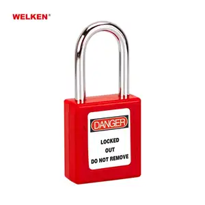 Ce Bunte Anpassen Master Schlüssel Industrielle Sicherheit Lockout Tagout Sicherheit Vorhängeschloss