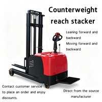Chariot élévateur à conteneurs YYHB Factory Outlet CE Reach Stacker 1,6-6m avec pneus en polyuréthane allié et support après-vente d'un an