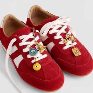 Breloque <span class=keywords><strong>de</strong></span> chaussure en PVC YIMEIL et personnalisée, en acier inoxydable, pendentif <span class=keywords><strong>de</strong></span> chaussure en émail, avion, vélo, voyage, accessoires DIY - Product Image 4