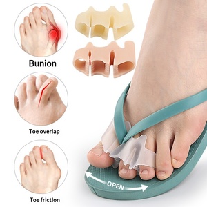 Source Factory Good Elasticity Silicone <b>Toe</b> <b>Separator</b> Not Easy to slip Shift Silicone <b>Toe</b> <b>Separator</b> - Product Image 2