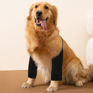 <b>Dog</b> Surgery Recovery Suit Puppy Surgical Clothes <b>Leg</b> Sleeves Adjustable <b>Dog</b> Elbow Support Brace to Stop Licking <b>Leg</b> Wounds - Product Image 2