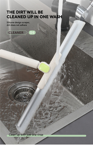 <span class=keywords><strong>Balai</strong></span> serpillière en silicone, brosse de balayage, raclette à verre, essuie-glace pour miroirs, <span class=keywords><strong>balai</strong></span> de nettoyage de sols, brosse à long manche pour essuyer - Product Image 4