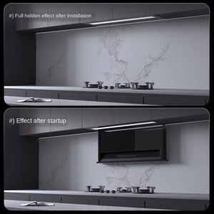 Hotte de cuisine M6 avec levage automatique, grande puissance d'aspiration, design latéral dissimulé pour usage domestique - Product Image 5