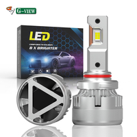 G-VIEW G18W 9005 9006 Kit de phare LED 130W 30000lm avec 7035 Kit de conversion haute luminosité à puce pour véhicules automobiles