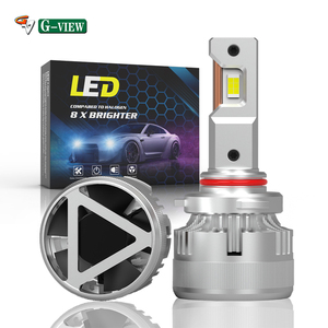 G-VIEW g18w 9005 9006 <span class=keywords><strong>LED</strong></span> Đèn pha <span class=keywords><strong>Kit</strong></span> 130 Wát 30000lm với 7035 Chip độ sáng cao chuyển đổi <span class=keywords><strong>Kit</strong></span> cho ô tô xe - Product Image 2