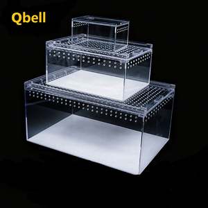 Qbellpet Boîte de présentation pour reptiles en résine acrylique magnétique haute et personnalisée, spirale, écologique, habitat, enclos pour reptiles arbres - Product Image 3