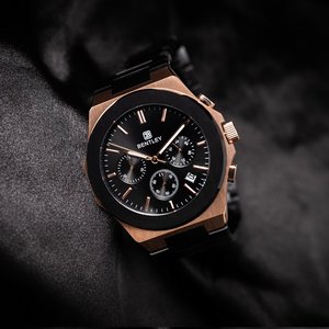 Montre à quartz à bracelet en silicone tendance avec cadran lumineux et design quotidien pointu - Product Image 2