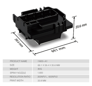 爱普生XP600 DTF打印头紫外XP 600打印头高打印质量 - Product Image 2