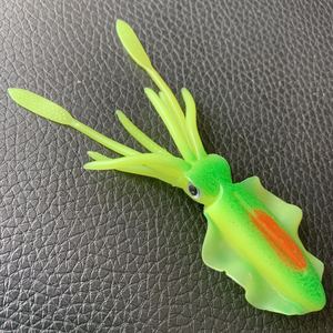 Guosong Luminous Octopus calmar Octopus jellyfish bionic appât Rubber Squid Skirts Soft Octopus Saltwater Fishing Lure - Product Image 6