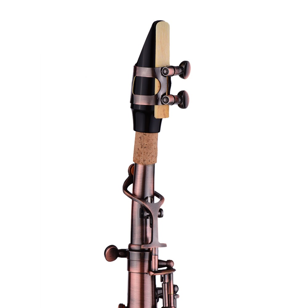 LADE WSS-899 Professional Red Bronze Bb Soprano Saxophone with