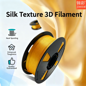 Filamento PLA JINCCAI de 1.75mm para Impresora 3D, Aspecto Metálico Brillante, 1kg, Precisión Dimensional +/- 0.02 mm, Color Oro Seda - Product Image 5